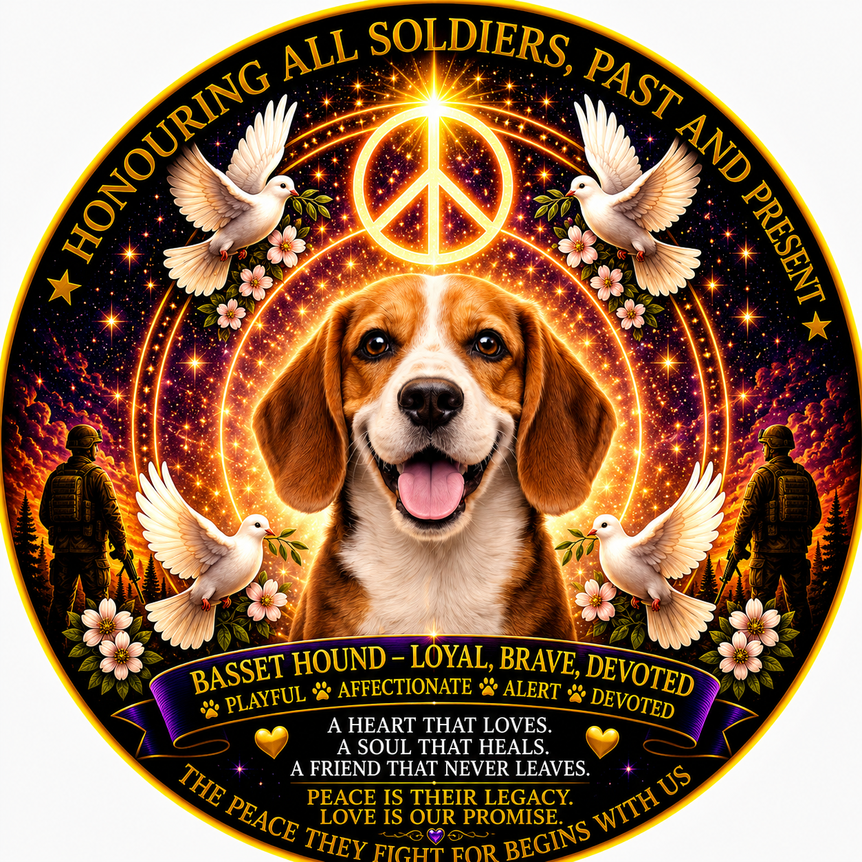 Basset Hound artwork